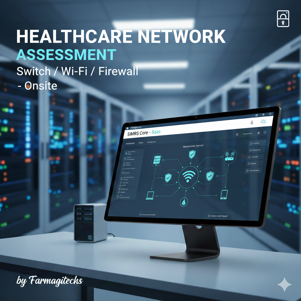 Healthcare Network Assessment (Switch/Wi-Fi/Firewall)