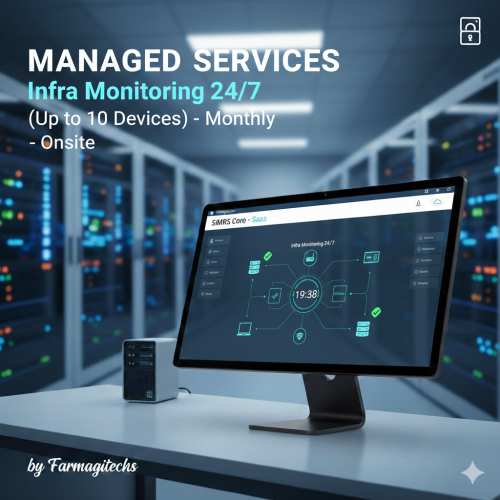 Infra Monitoring 24/7 (Up to 10 Devices) – Monthly